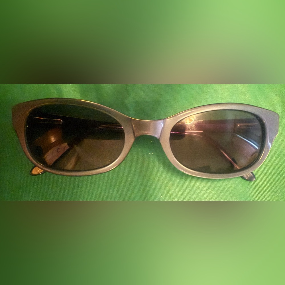 Céline Dion blue Grey Sunglasses